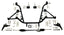 2005-2014 Mustang 4130 Race K-Member Kit