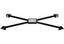 2005-2014 Mustang Steeda Rear Chassis X-Brace