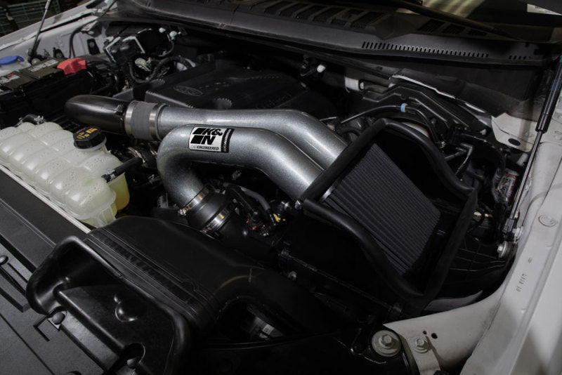 K&N 15-23 Ford F-150 (Incl. Raptor) 2.7L/3.5L V6 Performance Air Intake System Secondary image