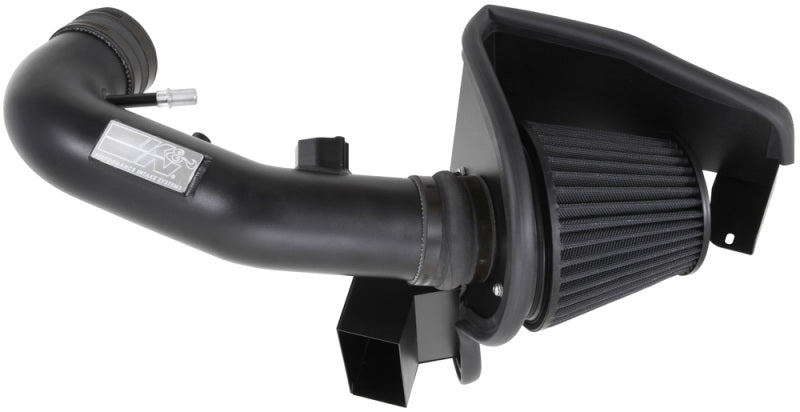 K&N 11-14 Ford Mustang GT 5.0L V8 Black Performance Intake Kit Secondary image