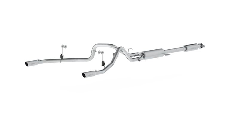 MBRP 2015 Ford F-150 5.0L 3in Cat Back Dual Split Rear Exit T409 Exhaust System Secondary image