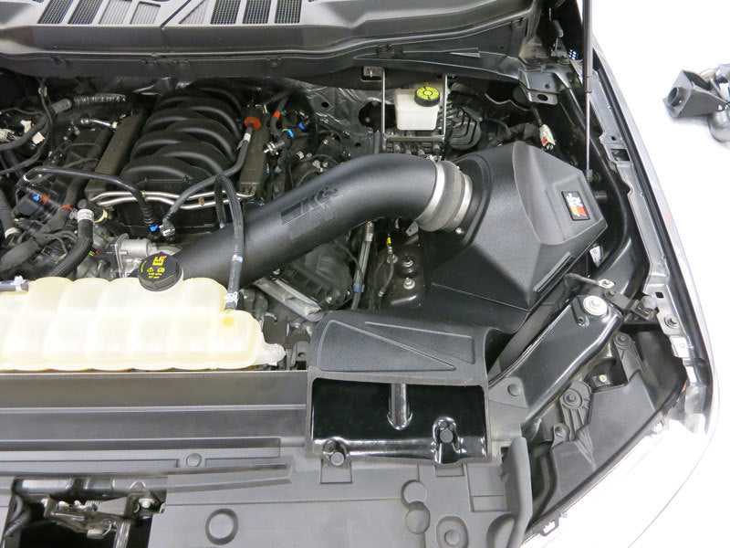K&N 63 Series AirCharger Performance Intake 2021+ Ford F150 5.0L V8 F/I Secondary image