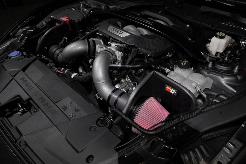 K&N 2024+ Ford Mustang V8 5.0L Typhoon Performance Air Intake System Secondary image