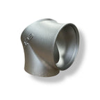 3.5" Dual to 4" Single Aluminum Merge - Billet Pro Shop