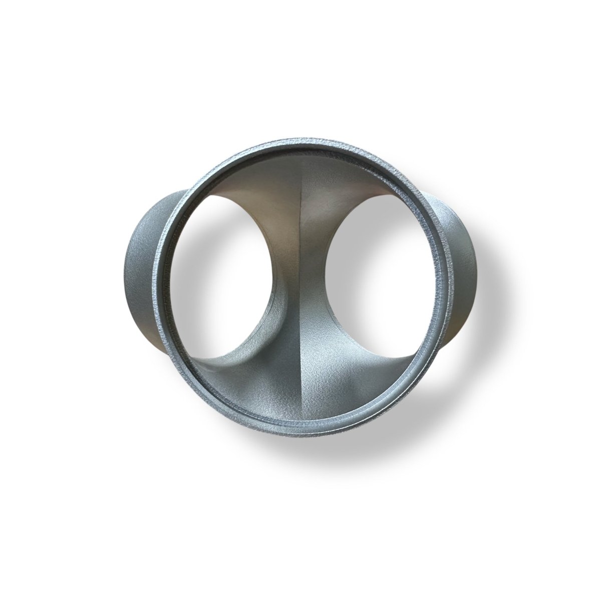 3.5" Dual to 4" Single Aluminum Merge - Billet Pro Shop