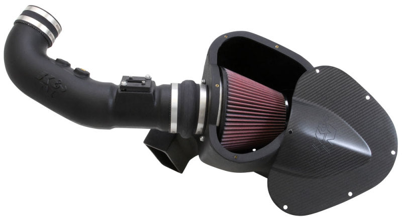 K&N 11-12 Ford Mustang GT 5.0L V8 AirCharger Performance Intake Kit Secondary image