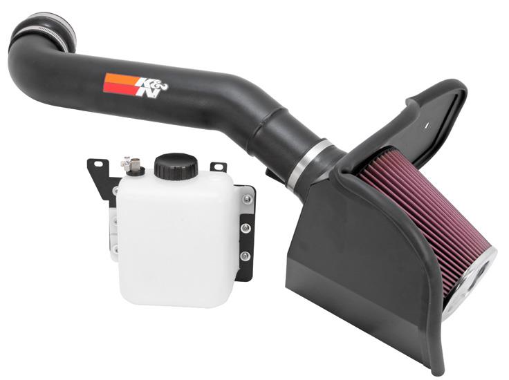 K&N 10-12 Ford F150 SVT Raptor 6.2L V8 High Flow Performance Intake Kit Secondary image