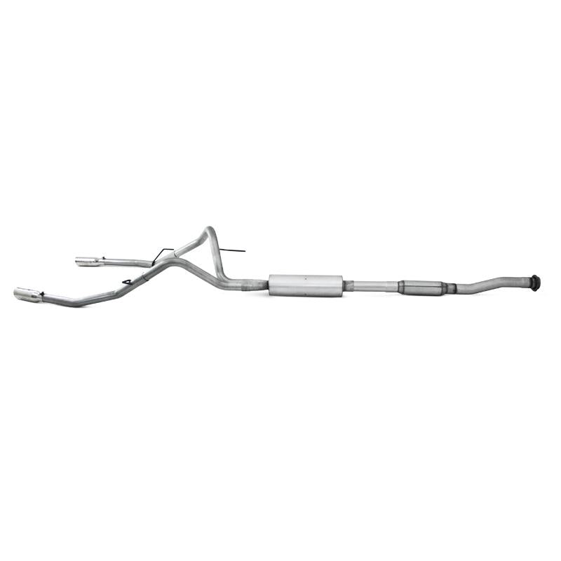 MBRP 11 Ford F-150 5.0L V8 Aluminized Cat Back Dual Split Rear Exit Secondary image