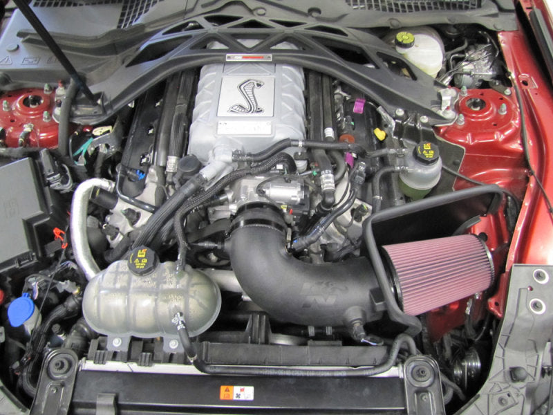 K&N 20-21 Ford Mustang GT500 5.2L V8 AirCharger Performance Intake Secondary image