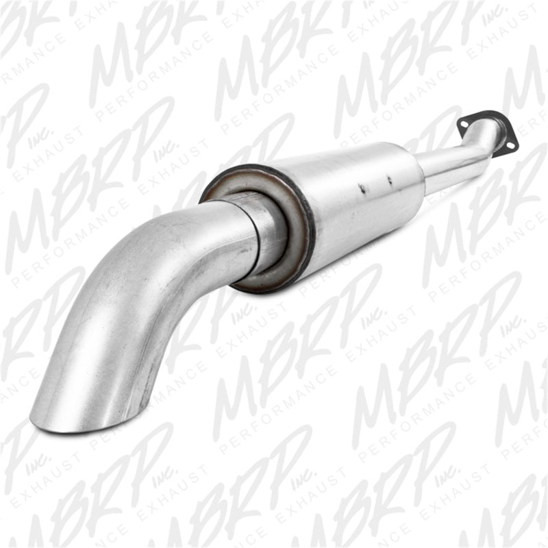 MBRP 11-12 Ford F-150 SVT Raptor 6.2L EC-SB/CC-SB 3.5in Cat Back Single Turn Down Alum Exhaust Secondary image