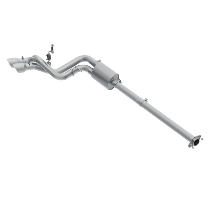 MBRP 09-14 Ford F150 Pre-Axle 4.5in OD Tips Dual Outlet 3in AL Cat Back Secondary image