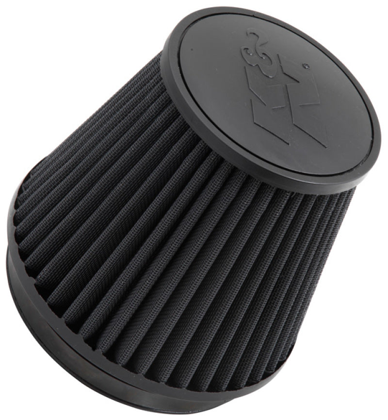 K&N Universal Rubber Filter Round Tapered 6in Flange ID x 7.5in Base OD x 5.25in Top OD x 6in Height Secondary image