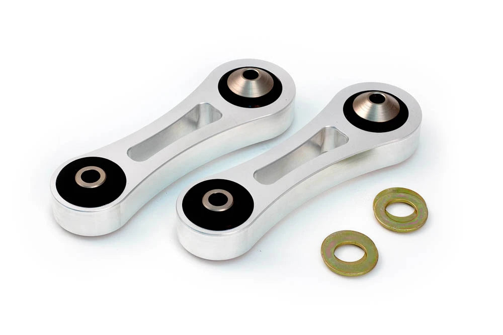 2015-2026 Mustang Steeda Billet Aluminum Vertical Links - Polyurethane Bushings