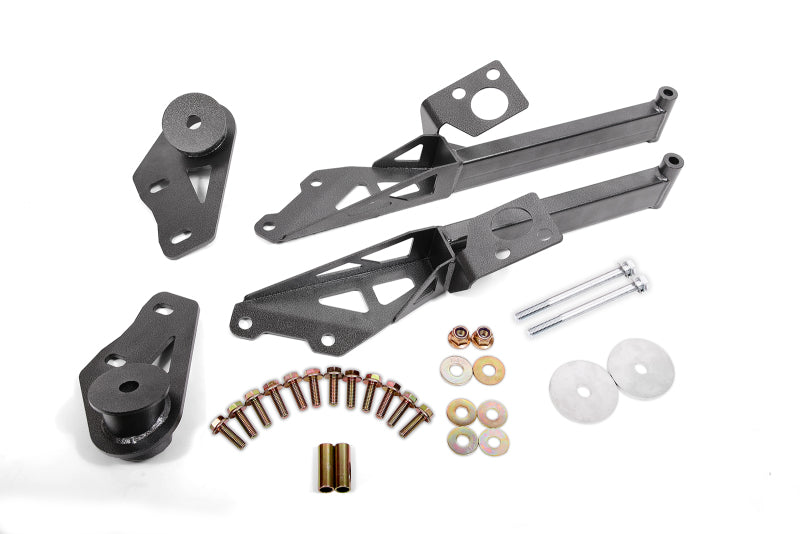 BMR 15-18 Ford Mustang S550 IRS Subframe Support Brace (Black Hammertone) Secondary image