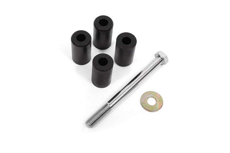 BMR 15-18 Ford Mustang S550 Rear Cradle Bushing Kit w/ Centering Sleeves- Black Secondary image