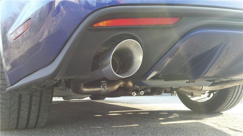 MBRP 2015-2017 Ford Mustang GT 5.0 2-1/2in Axle Back Kit 304 - 4in OD Tips Included Secondary image