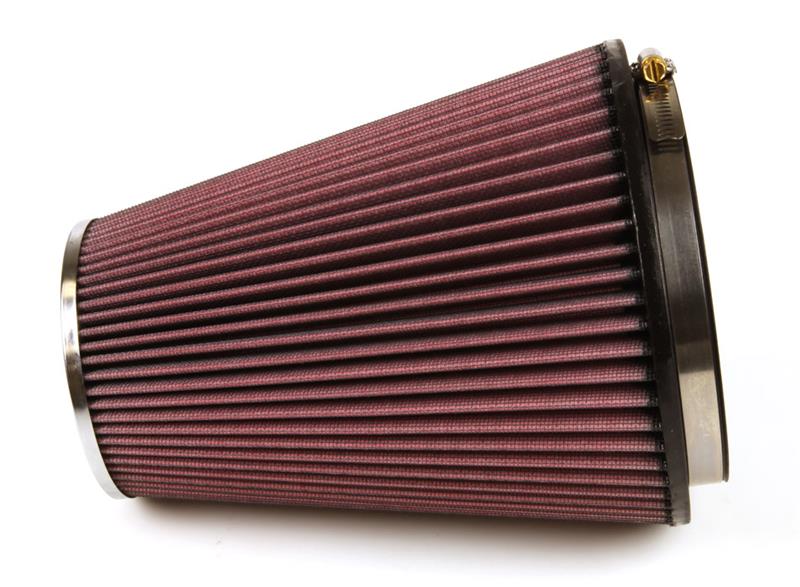K&N Universal Chrome Filter 6 inch FLG / 7.5 inch Base / 4.5 inch Top / 9 inch Height Secondary image