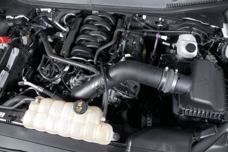 K&N 18-19 Ford F150 V8-5.0L Performance Intake Kit Secondary image
