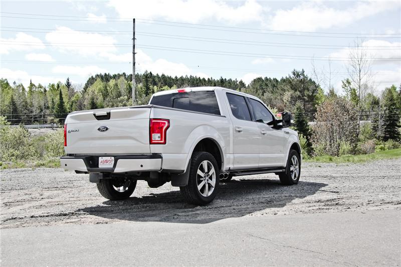 MBRP 15-16 Ford F-150 2.7L/3.5L/5.0L 3in Cat Back Single Side Pre-Axle Dual Exit T304 Secondary image