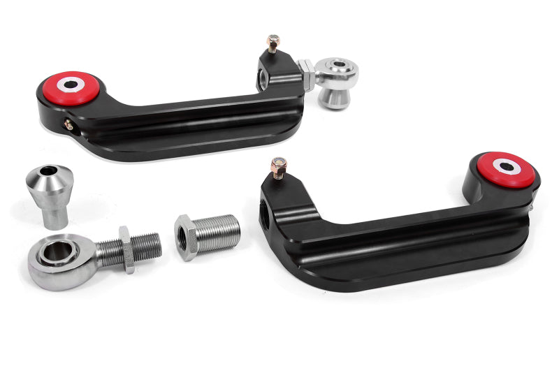 BMR 15-18 S550 Mustang Billet Aluminum Camber Links Adjustable (Poly/Rod ends) - Black Anodized Secondary image
