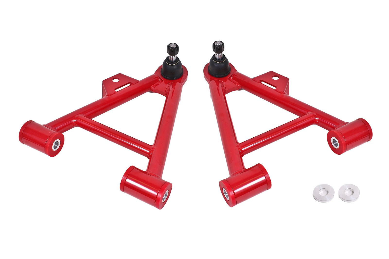 1979-1993 Mustang A-arms, lower, coilover, non-adjustable, poly, std ball joint Main image