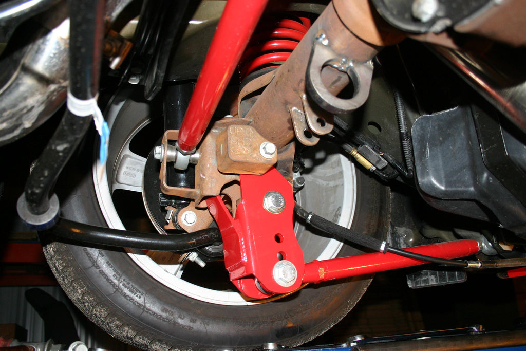2005-2014 Mustang Control arm relocation brackets, bolt-on