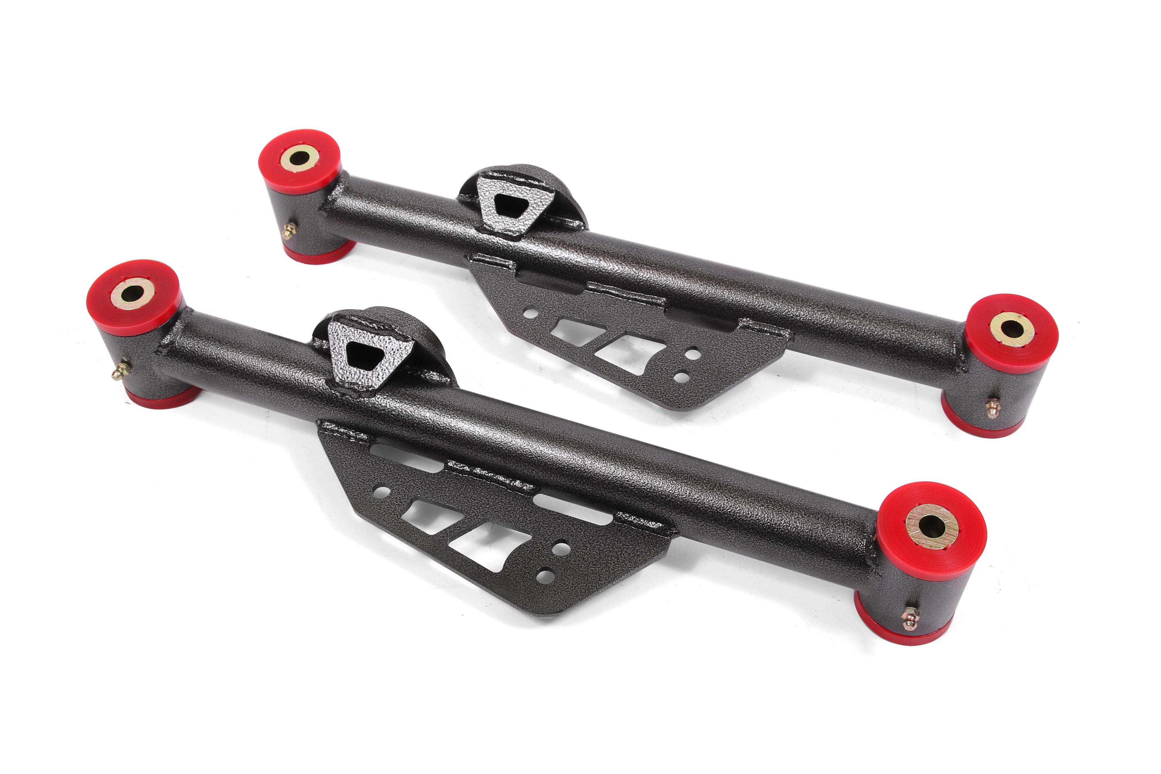 1979-1998 Mustang Lower control arms, DOM, non-adjustable, polyurethane bushings