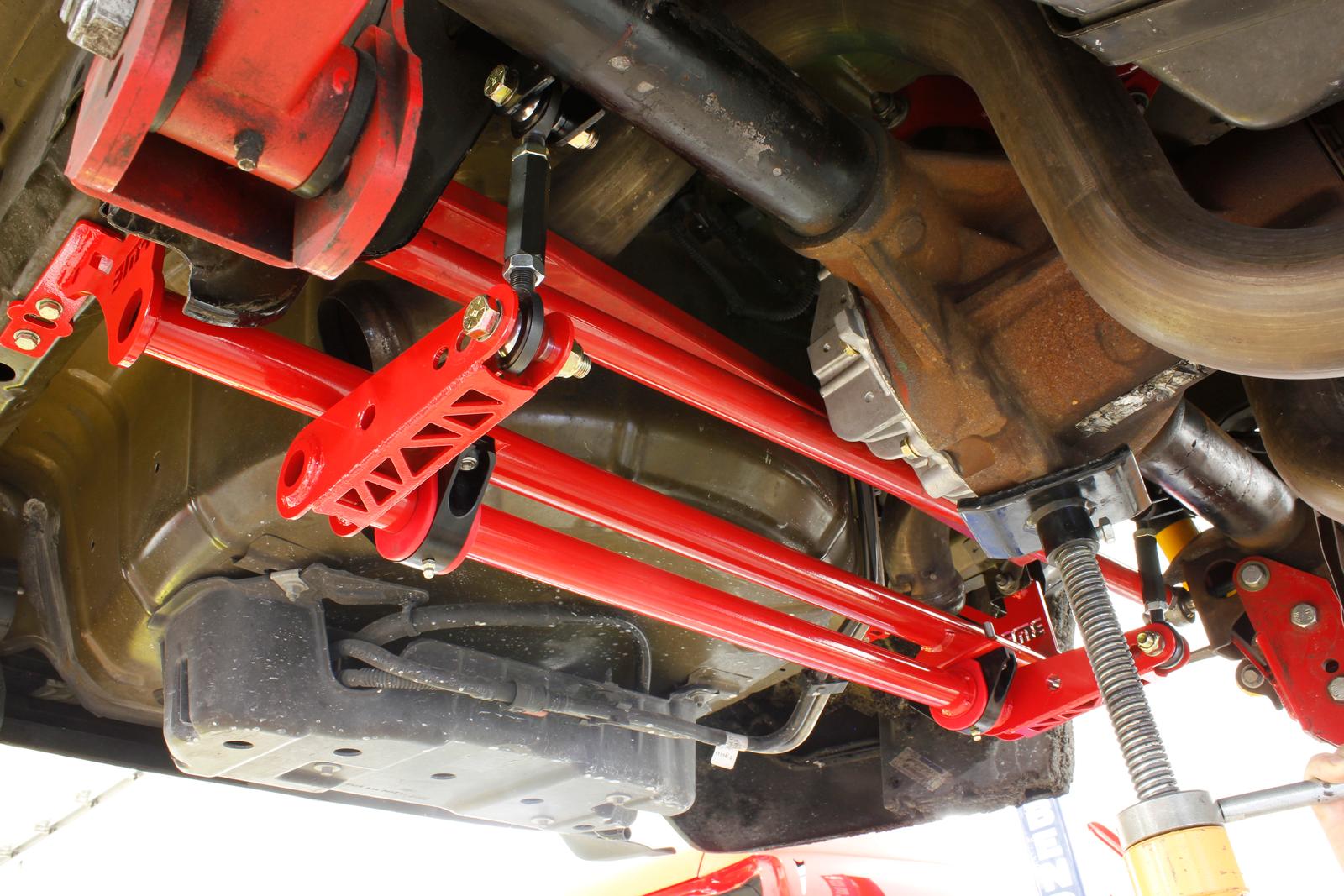 2005-2014 Mustang Xtreme anti-roll bar kit, rear, hollow 35mm