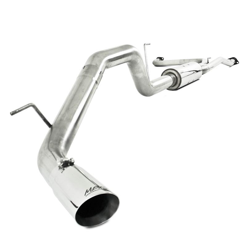 MBRP 18-19 Ford Mustang GT 5.0 3in Cat Back Quad Tip Race Version - T304 Secondary image