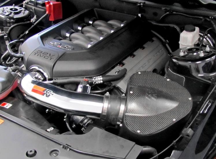 K&N 11-13 Ford Mustang GT 5.0L V8 Typhoon Performance Intake Secondary image