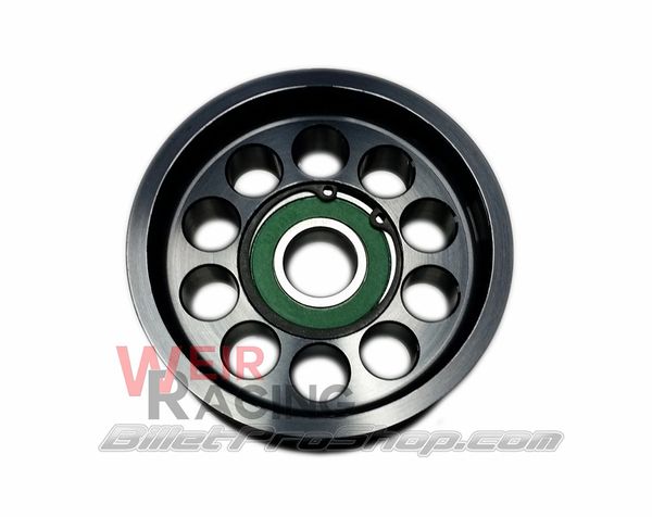 BPS 10-Rib 90mm Grooved Idler Pulley (2007-2014 GT500). Main image