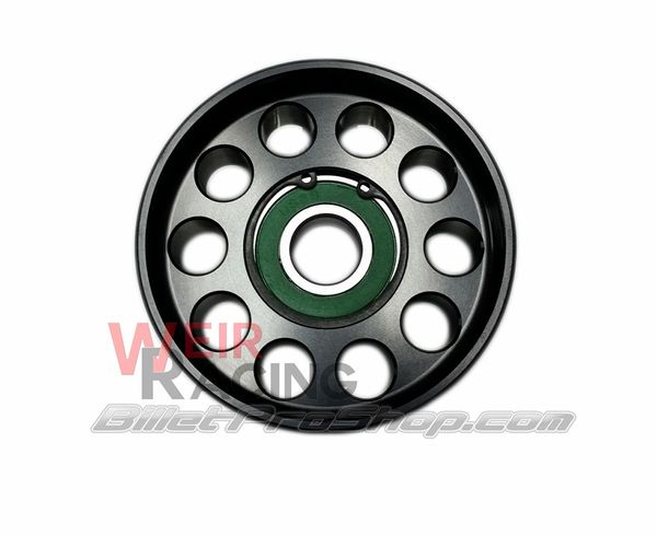 BPS 10-Rib 90mm Smooth Idler Pulley (2007-2014 GT500). Main image