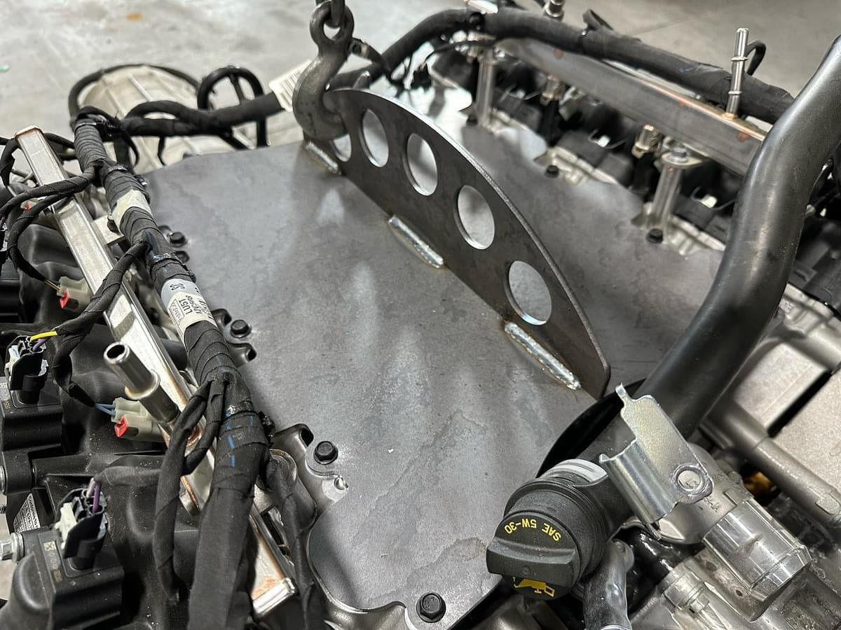 BPS 2020+ Ford 7.3L Godzilla Engine Lift Plate Secondary image