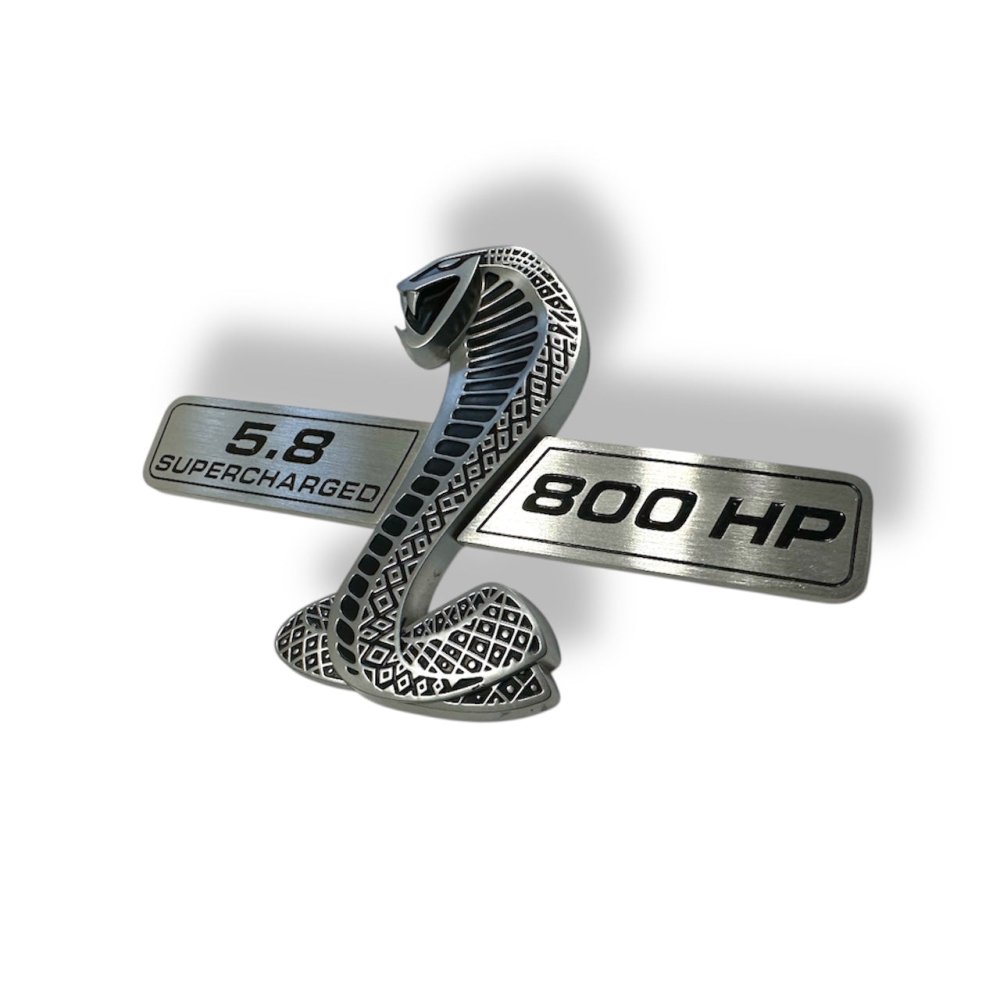BPS Fender Wing Emblems (2007 - 2014 GT500) - Billet Pro Shop Main image
