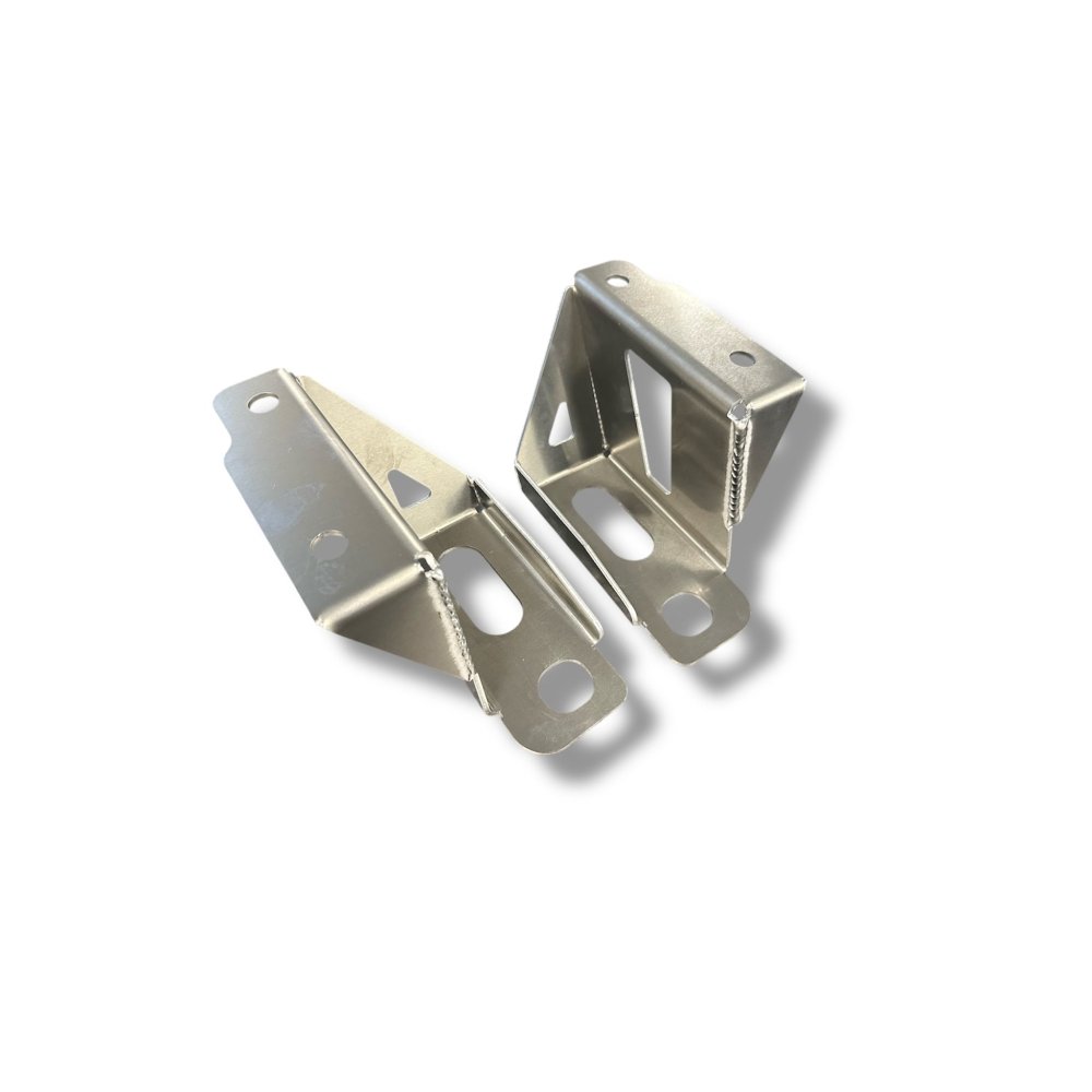BPS Lightweight Radiator Supports (2005 - 2014 Mustang) - Billet Pro Shop Main image