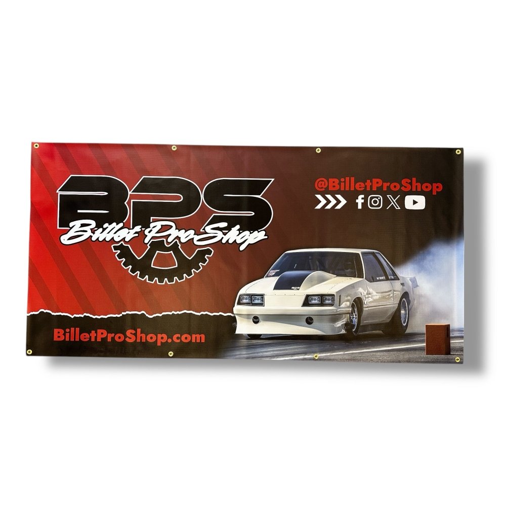 BPS Shop Banner 6ft x 3ft - Billet Pro Shop Main image