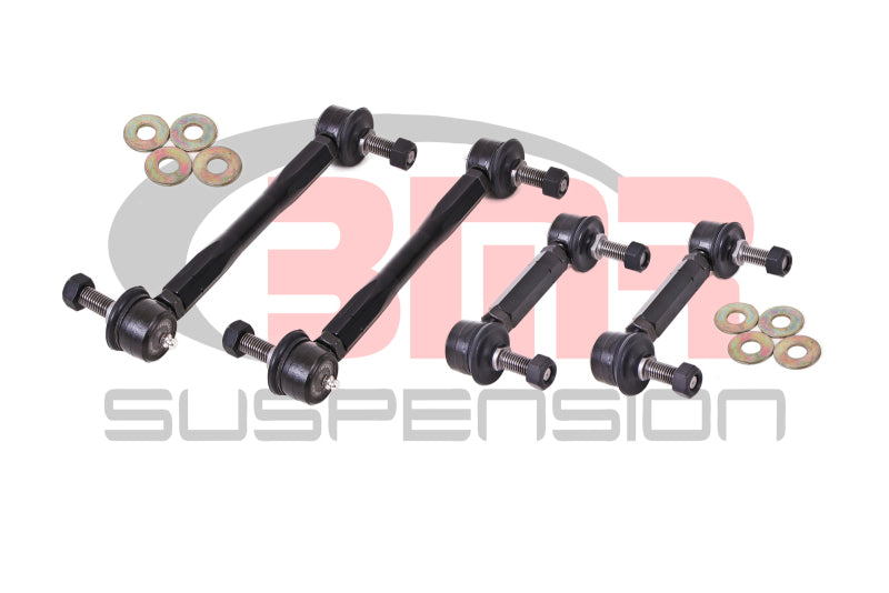 BMR 15-17 S550 Mustang Front and Rear Sway Bar End Link Kit - Black Secondary image