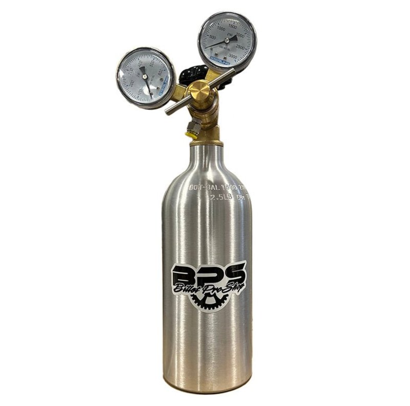 CO2 Bottle (2.5lb) & Regualtor Kit - Billet Pro Shop Main image
