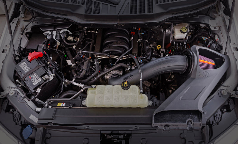 K&N 15-20 Ford F150 V8-5.0 L Performance Air Intake System Secondary image