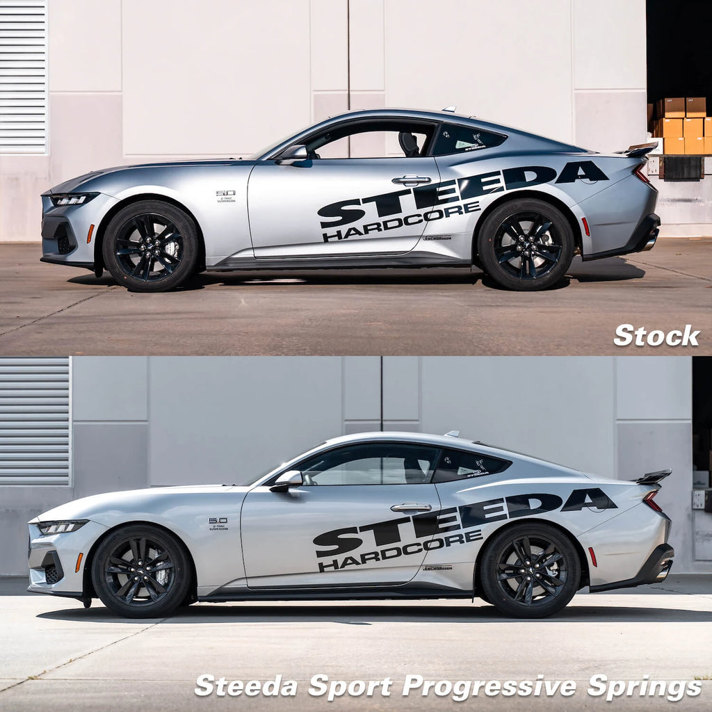 2015-2026 Mustang Steeda Sport Lowering Springs - Progressive